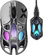 GravaStar Mercury X-Pro Wireless Gaming Mouse + 8K Dongle - Interstellar Silver