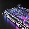 GravaStar Mercury K1 Pro 75% Wireless Cyberpunk Mechanical Gaming Keyboard (Arabic Version)