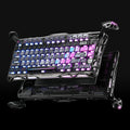 GravaStar Mercury K1 Pro 75% Wireless Cyberpunk Mechanical Gaming Keyboard (Arabic Version)