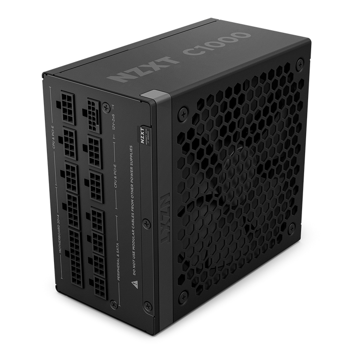 NZXT C1000 1000W 80+ Gold ATX 3.1 Power Supply Black
