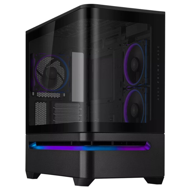 Asus Prime AP202 TG ARGB MicroATX Gaming Case – Black