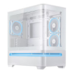 Asus Prime AP202 TG ARGB Micro-ATX Case – White