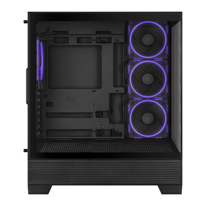 Asus A31 PLUS Mid-Tower ARGB ATX Case - Black