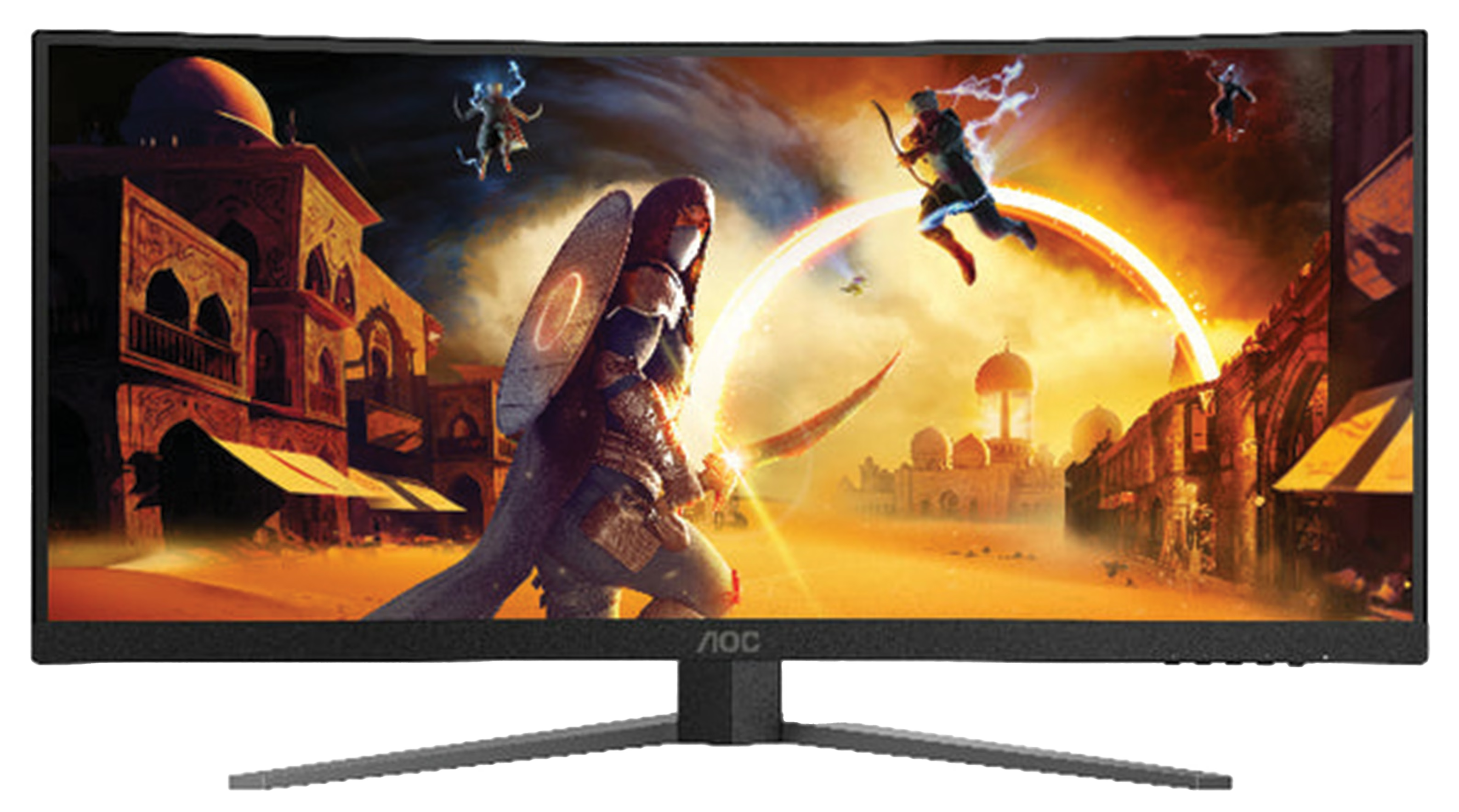 AOC CU34G4H 34" Wide Quad HD (WQHD) 3440 x 1440 , 200Hz, 0.3ms Gaming Monitor