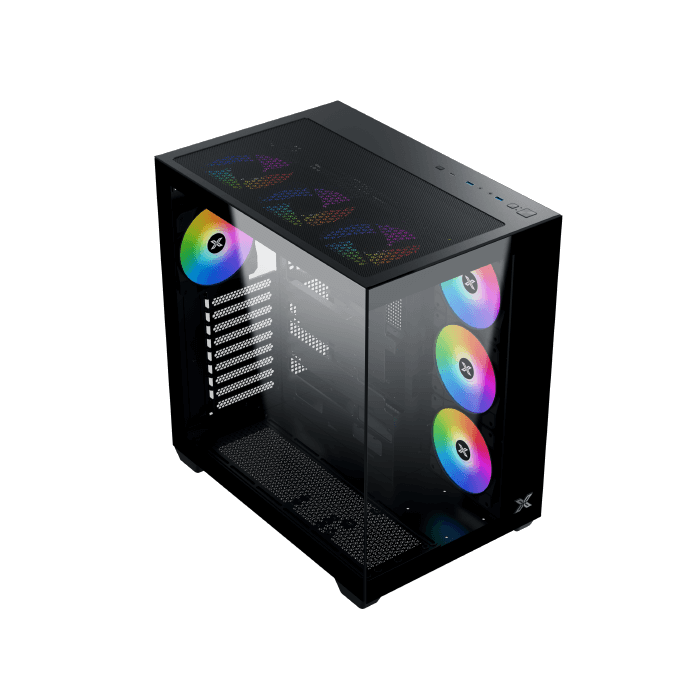 Xigmatek Aqua V Air ATX Mid-Tower Case Black