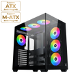 Xigmatek Aqua V Air ATX Mid-Tower Case Black
