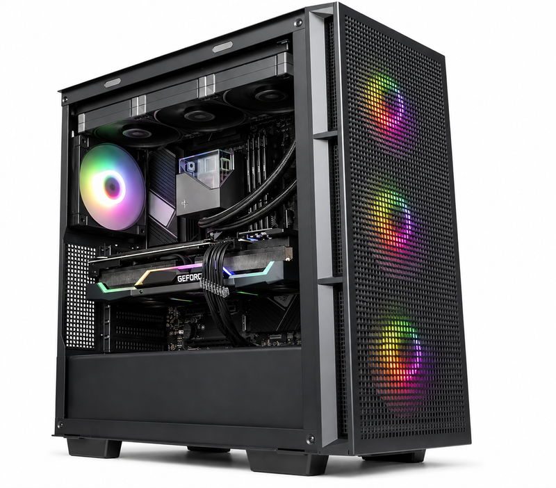 AQUA V Gaming PC - i7-14700F - RTX 5070 - 32GB DDR5 RAM