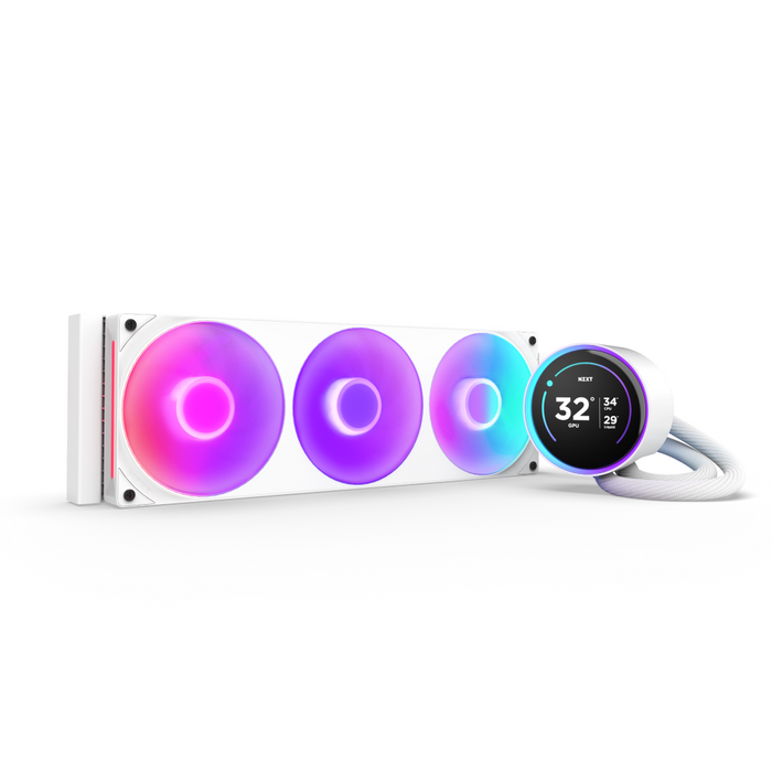 NZXT Kraken Elite 360MM RGB AIO Liquid Cooler White