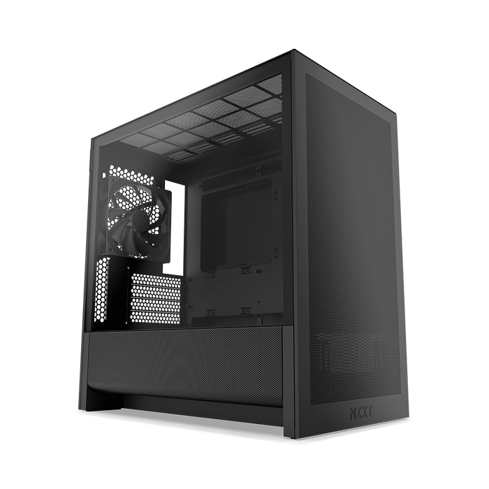 NZXT H3 Flow Micro-ATX Mid Tower Case Black