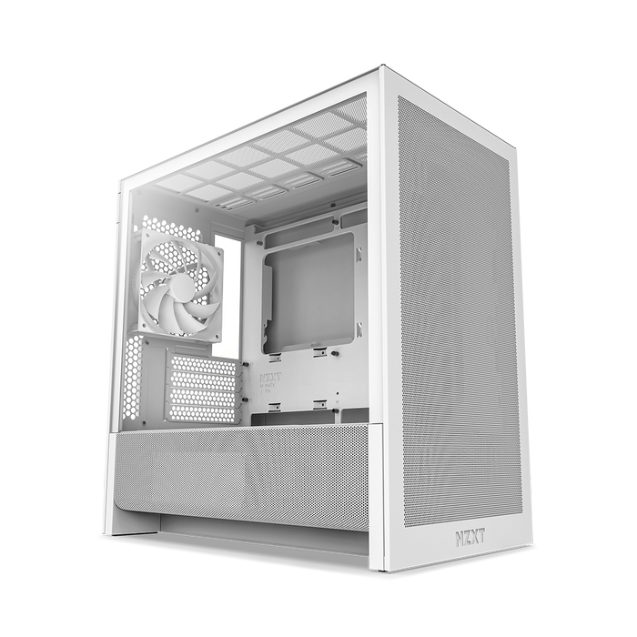 NZXT H3 Flow Micro-ATX Mid Tower Case White