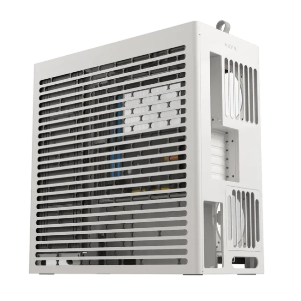 HAVN HS 420 VGPU Dual-Chamber Airflow Mid-Tower ATX Case White