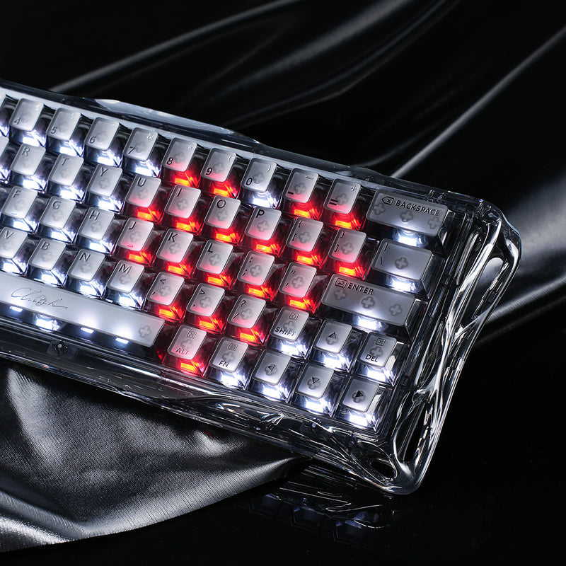 GravaStar Mercury V60 60% Hall Effect Magnetic Switch Gaming Keyboard - Onyx Crystal