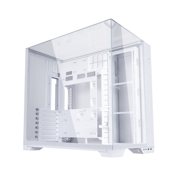 Lian Li O11 Vision Compact Mid Tower Gaming Case – White