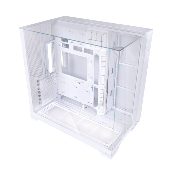 Lian Li O11 Vision Compact Mid Tower Gaming Case – White