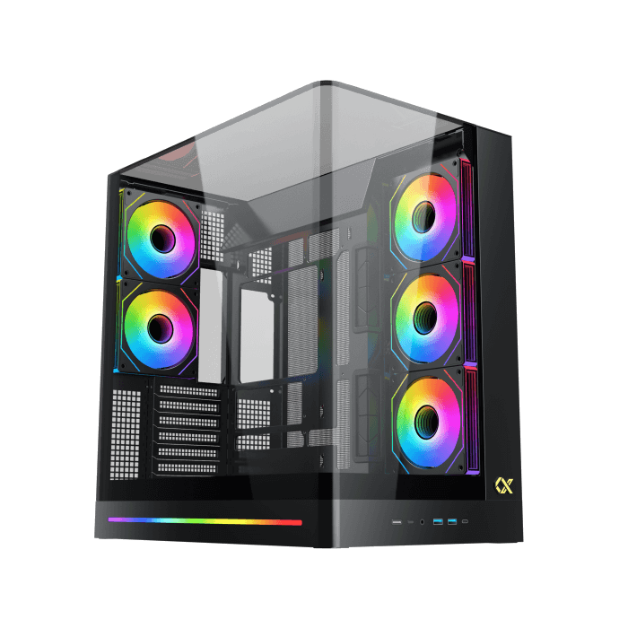 Xigmatek Pano II E-ATX Case Mid-Tower Case Black