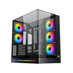 Xigmatek Pano II E-ATX Case Mid-Tower Case Black