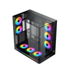 Xigmatek Pano II E-ATX Case Mid-Tower Case Black