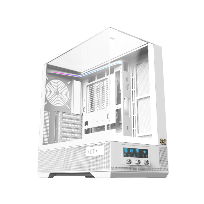 Xigmatek Vision E-ATX Mid-Tower ARGB Case White