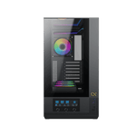 Xigmatek Vision E-ATX Mid-Tower ARGB Case Black