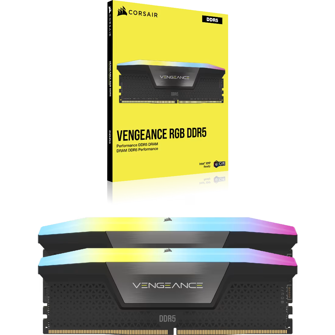Corsair 32GB (2X16GB) DDR5 6000MHz CL36 RAM – Black