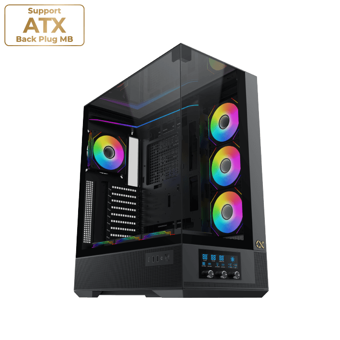 Xigmatek Vision Pro E-ATX ARGB Case Black