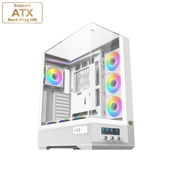 Xigmatek Vision Pro E-ATX ARGB Case White