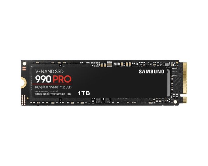 Samsung 990 PRO 1TB Gen4 NVMe M.2 SSD – High-Speed Storage