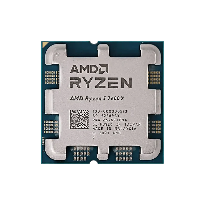 AMD Ryzen 5 7600X AM5 Zen 4 6-Core Desktop Processor
