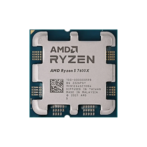 AMD Ryzen 5 7600X AM5 Zen 4 6-Core Desktop Processor