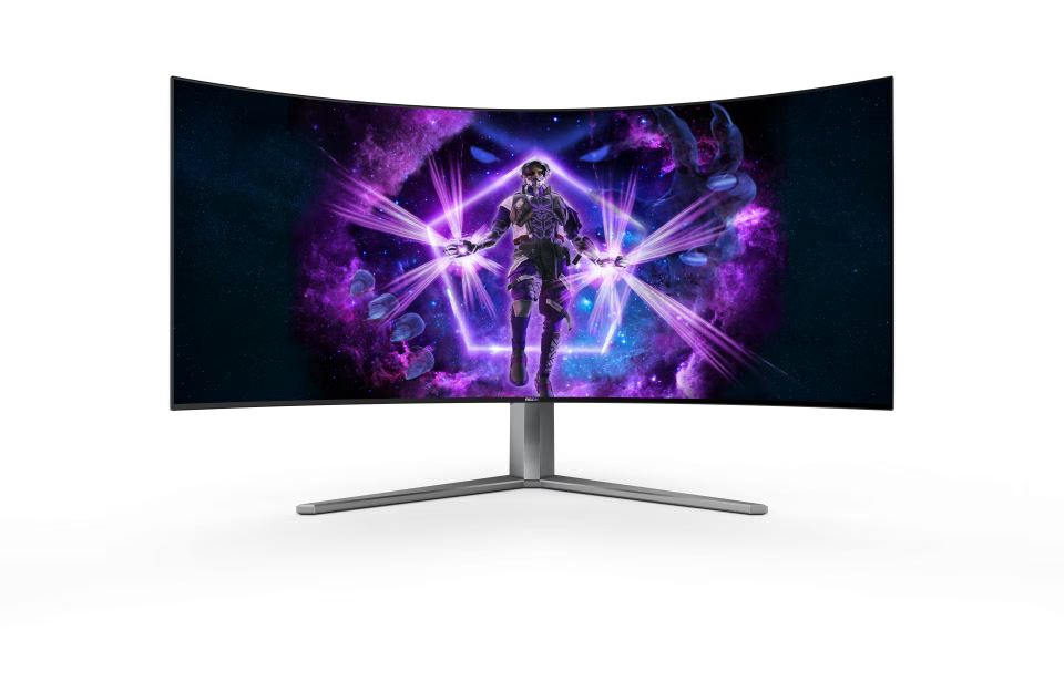 AOC Agon PRO AG456UCZD 45" OLED Display 3440X1440, WQHD Resolution, 240Hz, 0.03ms Curved Gaming Monitor