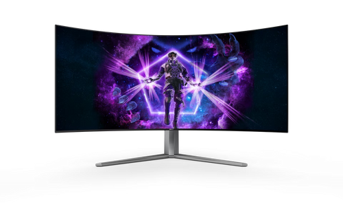 AOC Agon PRO AG456UCZD 45" OLED Display 3440X1440, WQHD Resolution, 240Hz, 0.03ms Curved Gaming Monitor