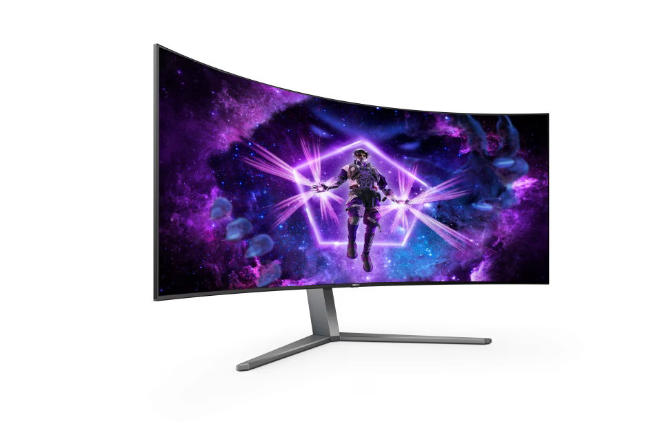 AOC Agon PRO AG456UCZD 45" OLED Display 3440X1440, WQHD Resolution, 240Hz, 0.03ms Curved Gaming Monitor