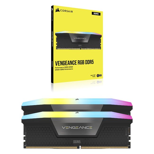 Corsair Vengeance RGB 32GB (2x16GB) 6000MHz CL30 DDR5 Gaming RAM