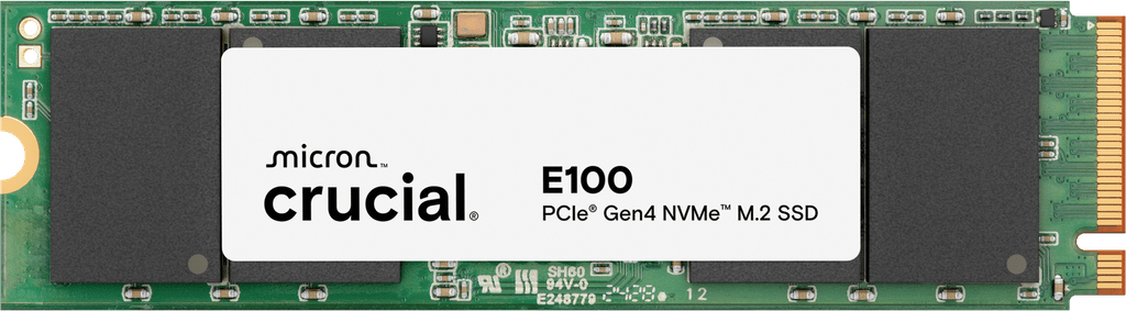 Crucial E100 2TB M.2 NVMe GEN 4 x4 SSD