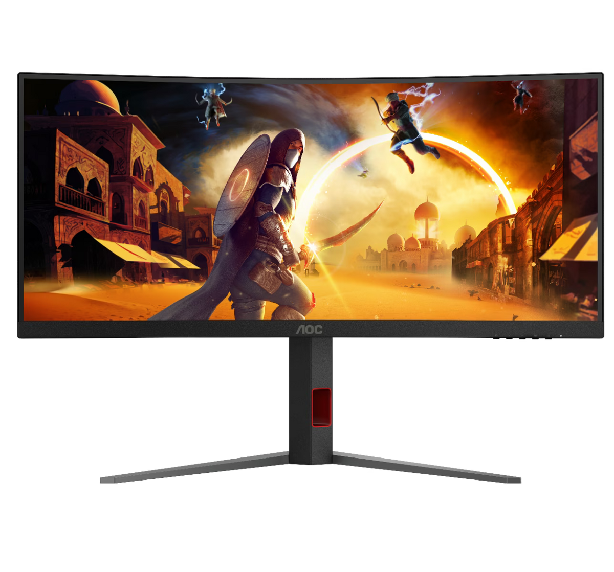 AOC CU34G4Z 34" WQHD Curved 3440X1440, 0.3ms, 240 Hz Gaming Monitor