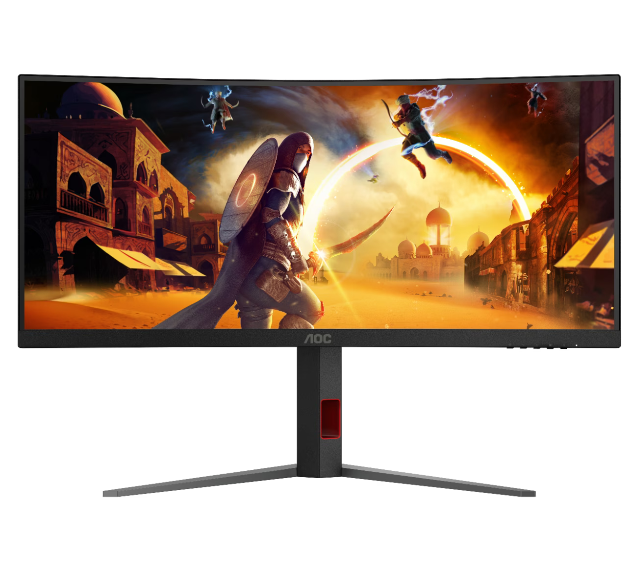 AOC CU34G4Z 34" WQHD Curved 3440X1440, 0.3ms, 240 Hz Gaming Monitor