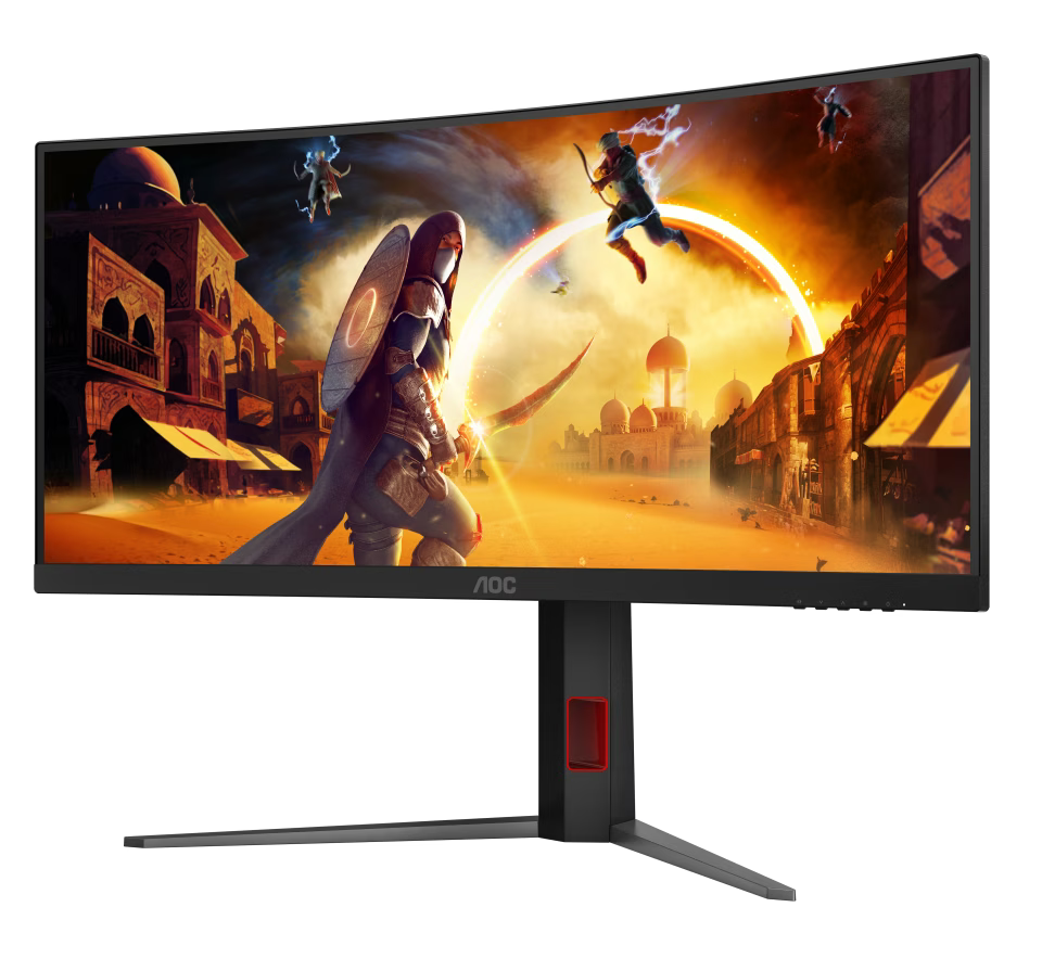 AOC CU34G4Z 34" WQHD Curved 3440X1440, 0.3ms, 240 Hz Gaming Monitor