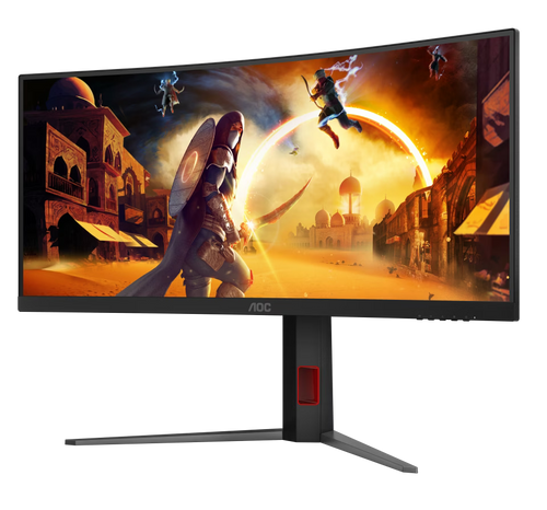 AOC CU34G4Z 34" WQHD Curved 3440X1440, 0.3ms, 240 Hz Gaming Monitor