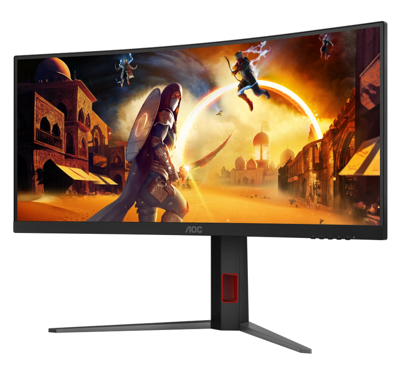 AOC CU34G4Z 34" WQHD Curved 3440X1440, 0.3ms, 240 Hz Gaming Monitor