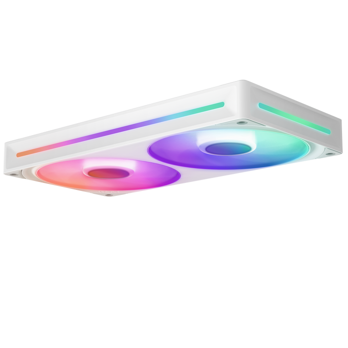 NZXT F240 RGB Core Fans (Single Frame) - White