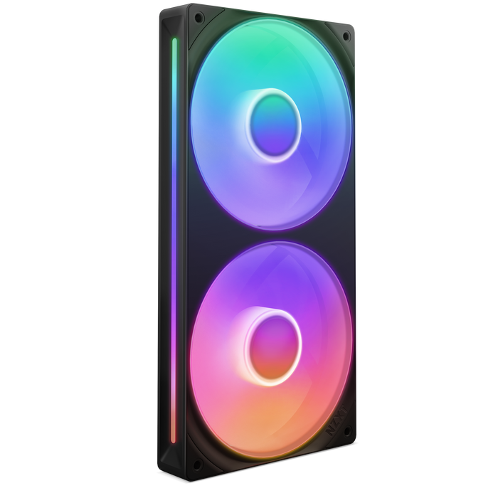 NZXT F240 RGB Core Fans (Single Frame) - Black
