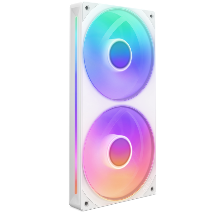 NZXT F240 RGB Core Fans (Single Frame) - White