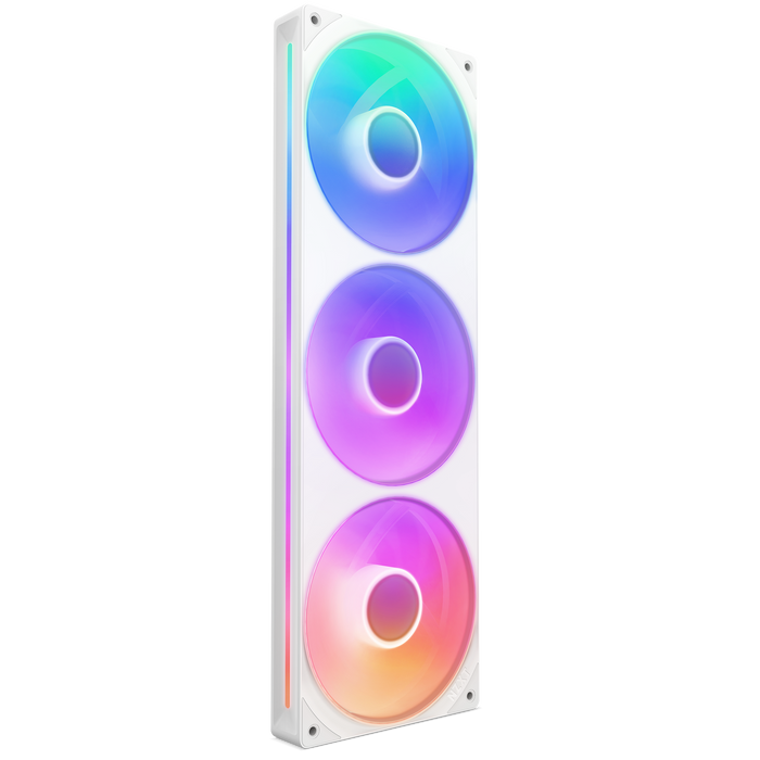 NZXT F360 RGB Core Fans (Single Frame) - White