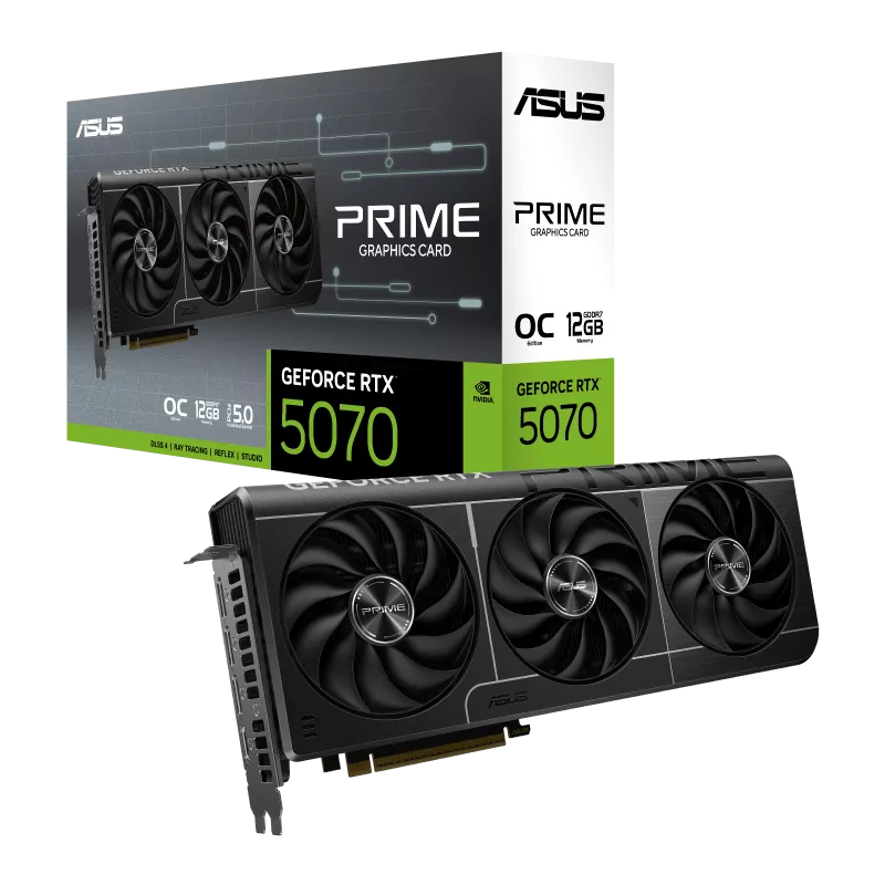 Asus Prime GeForce RTX 5070 12GB OC Edition Graphics Card