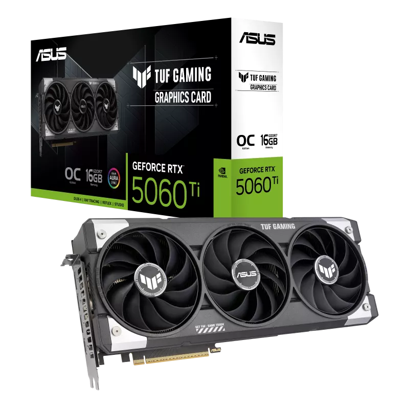 Asus TUF Gaming GeForce RTX 5060 Ti 16GB OC Edition Graphics Card