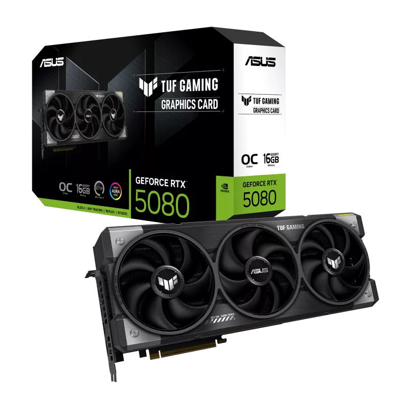 Asus TUF Gaming GeForce RTX 5080 16GB OC Edition Graphics Card