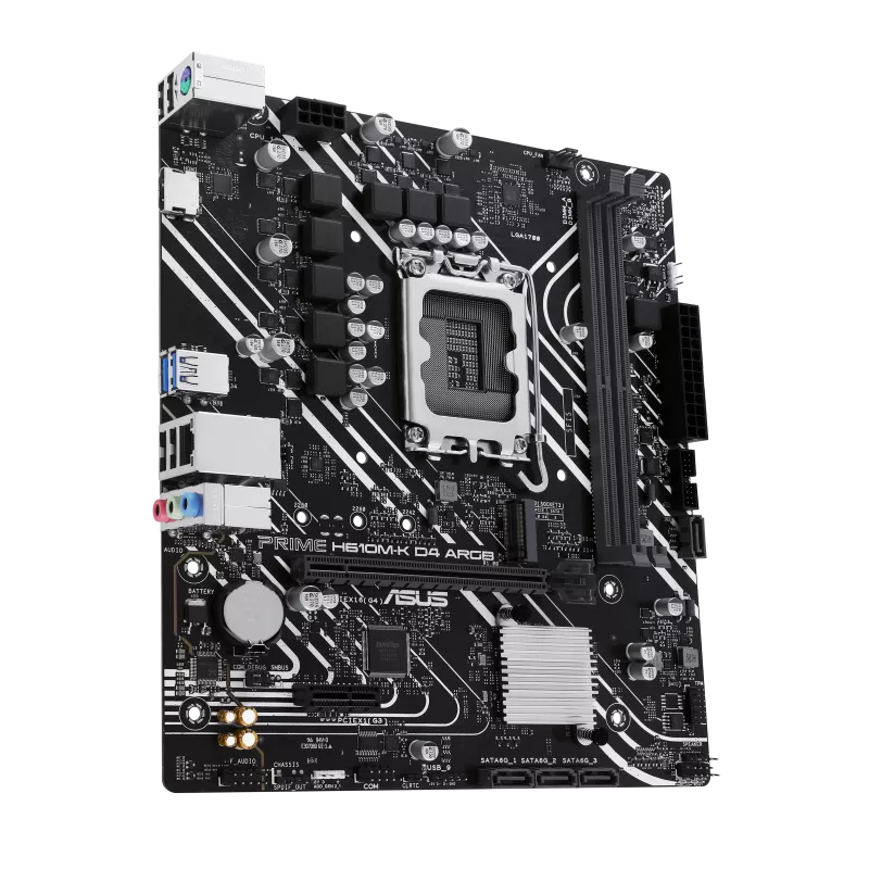 Asus Prime H610M-K DDR4 ARGB Micro-ATX Motherboard