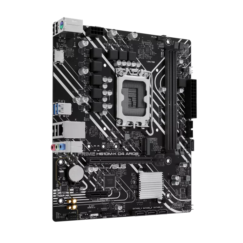 Asus Prime H610M-K DDR4 ARGB Micro-ATX Motherboard