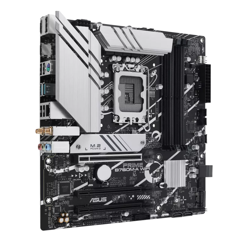 Asus Prime B760M-A WiFi LGA 1700 Micro-ATX Motherboard