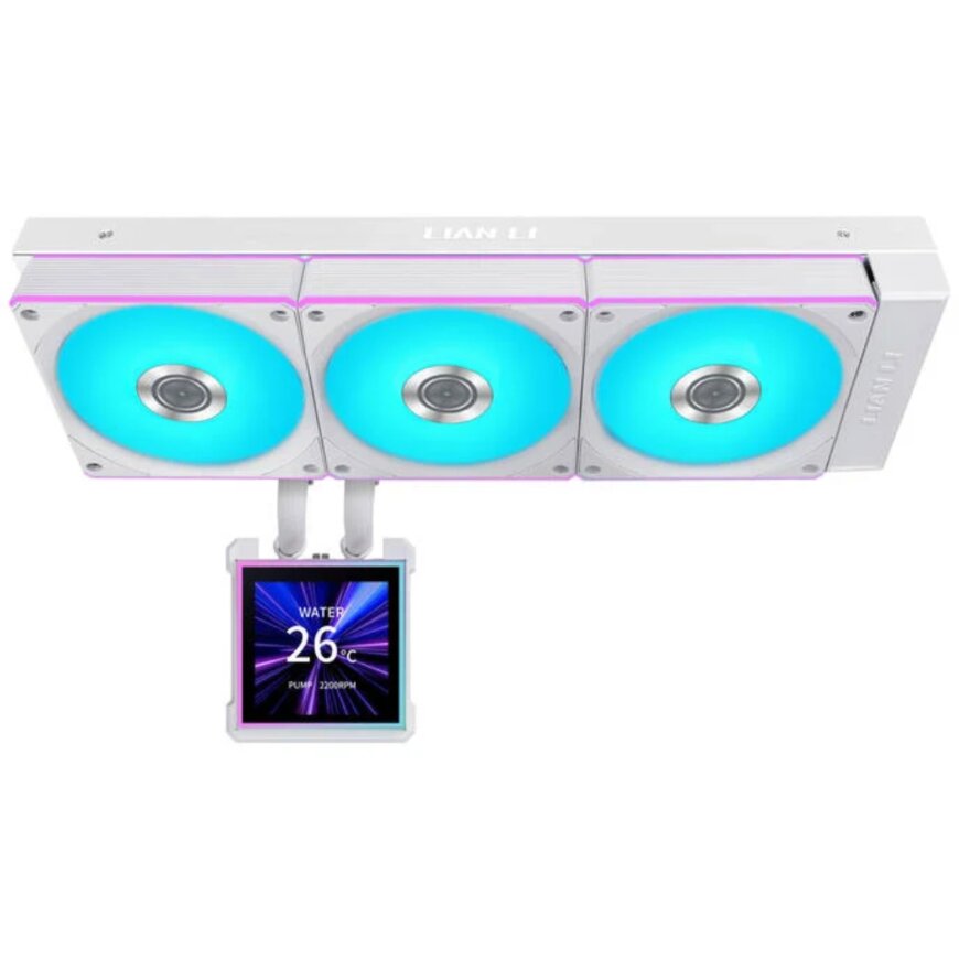 Lian li HydroShiftII LCD-S 360CL AIO Liquid Cooler White